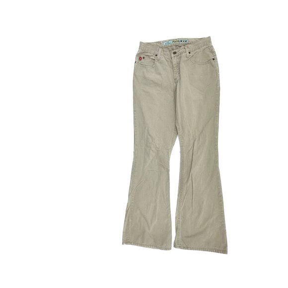 Mudd Flare Women's size 11 Beige Denim jeans - Picture 1 of 4